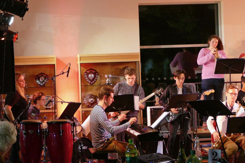 Jazz Gig in the Hospitality Suite, 14th October 2016